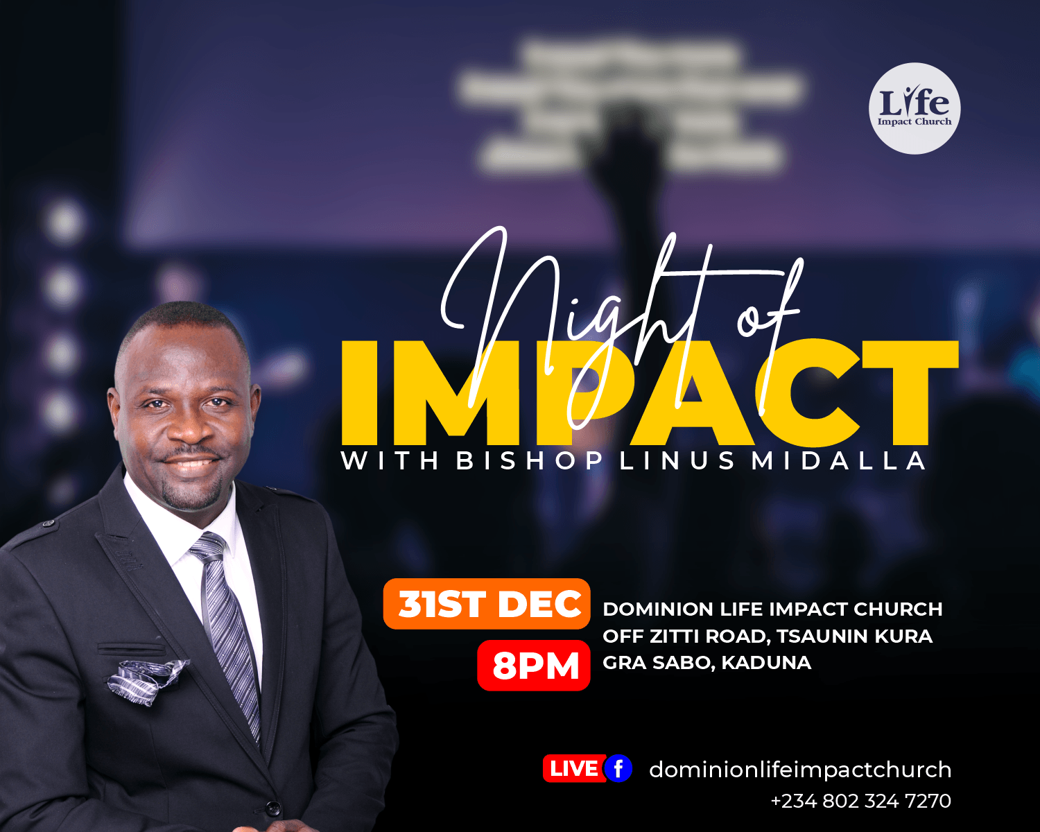 Night of Impact poster